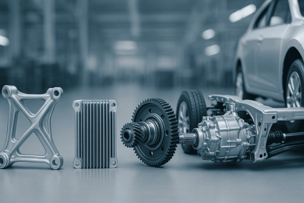 Automotive Parts Assembly from Components to Vehicle