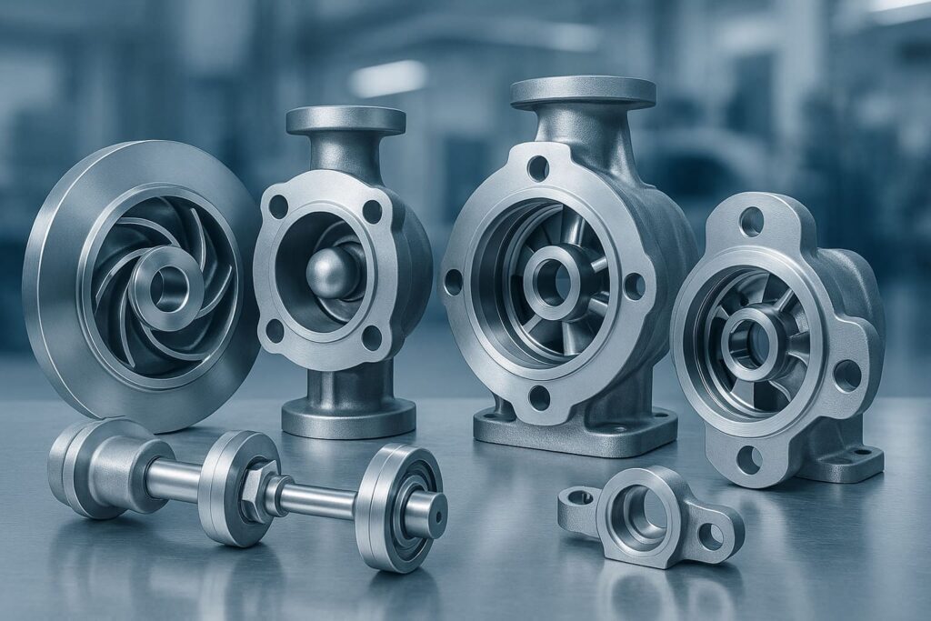 Precision Pump and Valve Components for Industrial Systems