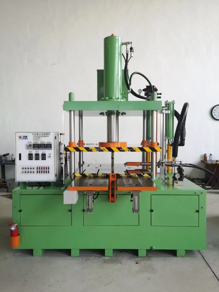 Single-station 80-ton four-column waxing machine
