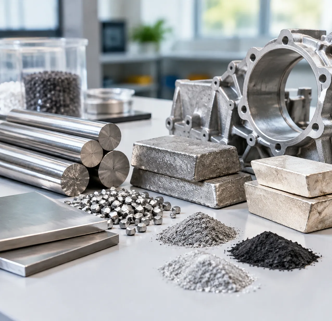 Precision casting materials and alloys
