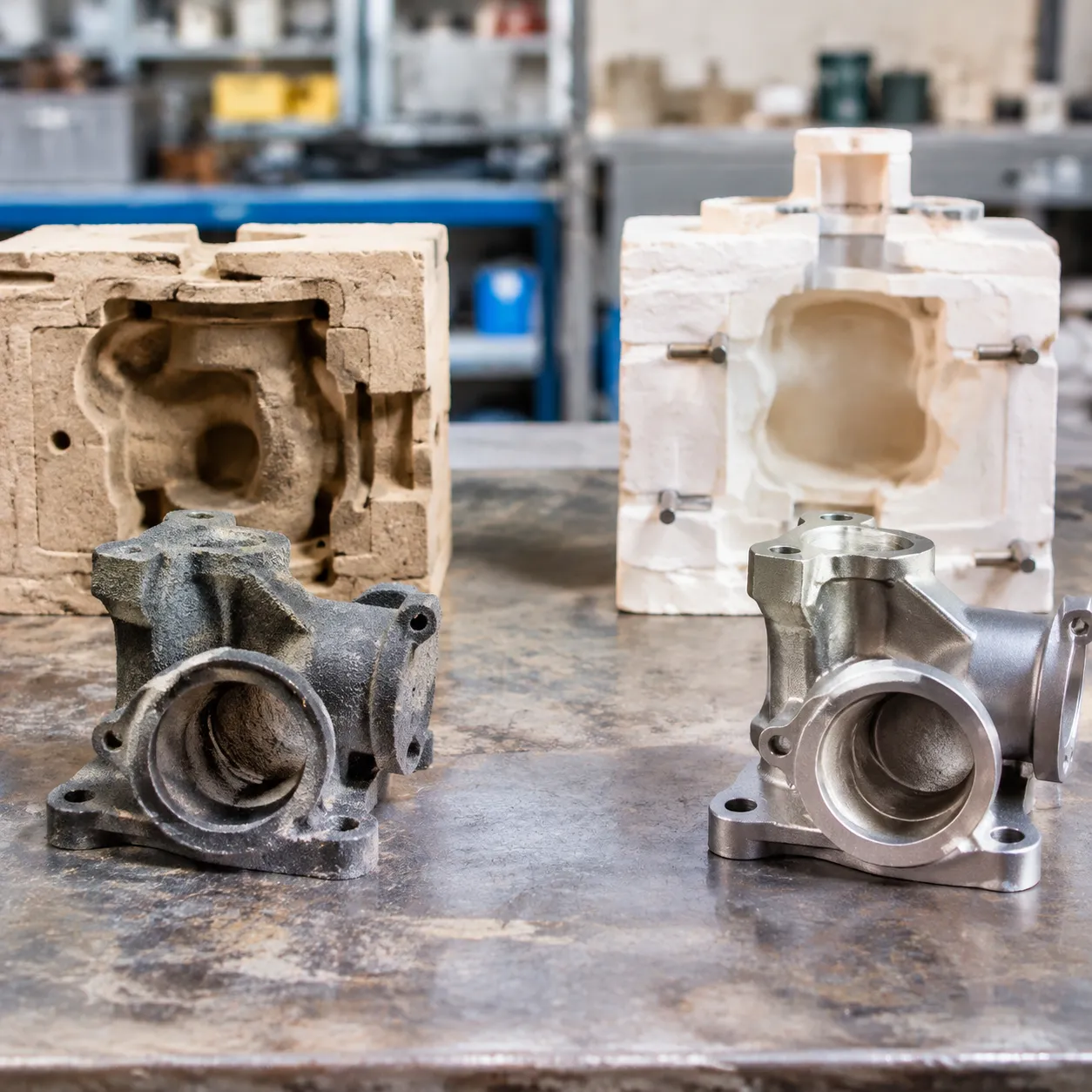 Precision casting process comparison